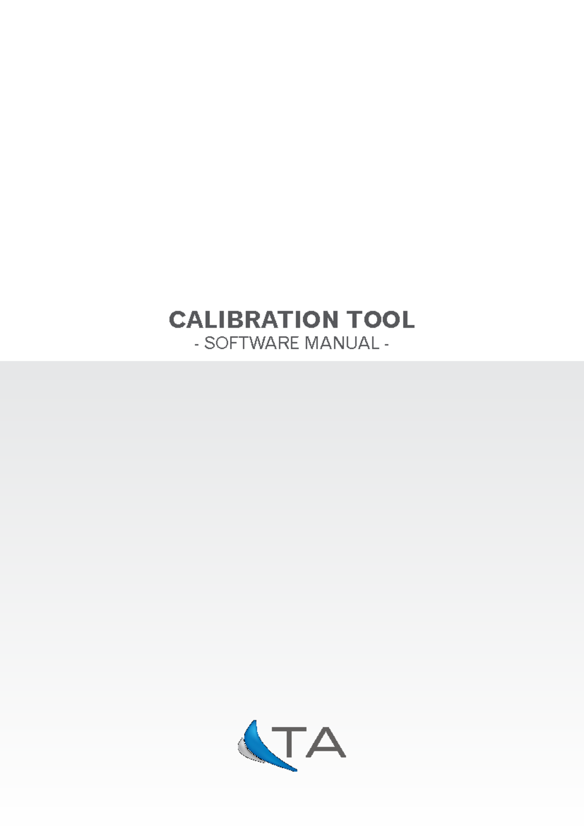 491087917 TA Calibration Tools Software Manual: Guía Completa - Studocu