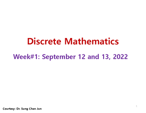 Discrete Mathematics: Logical Connectives and Truth Tables - Discrete ...