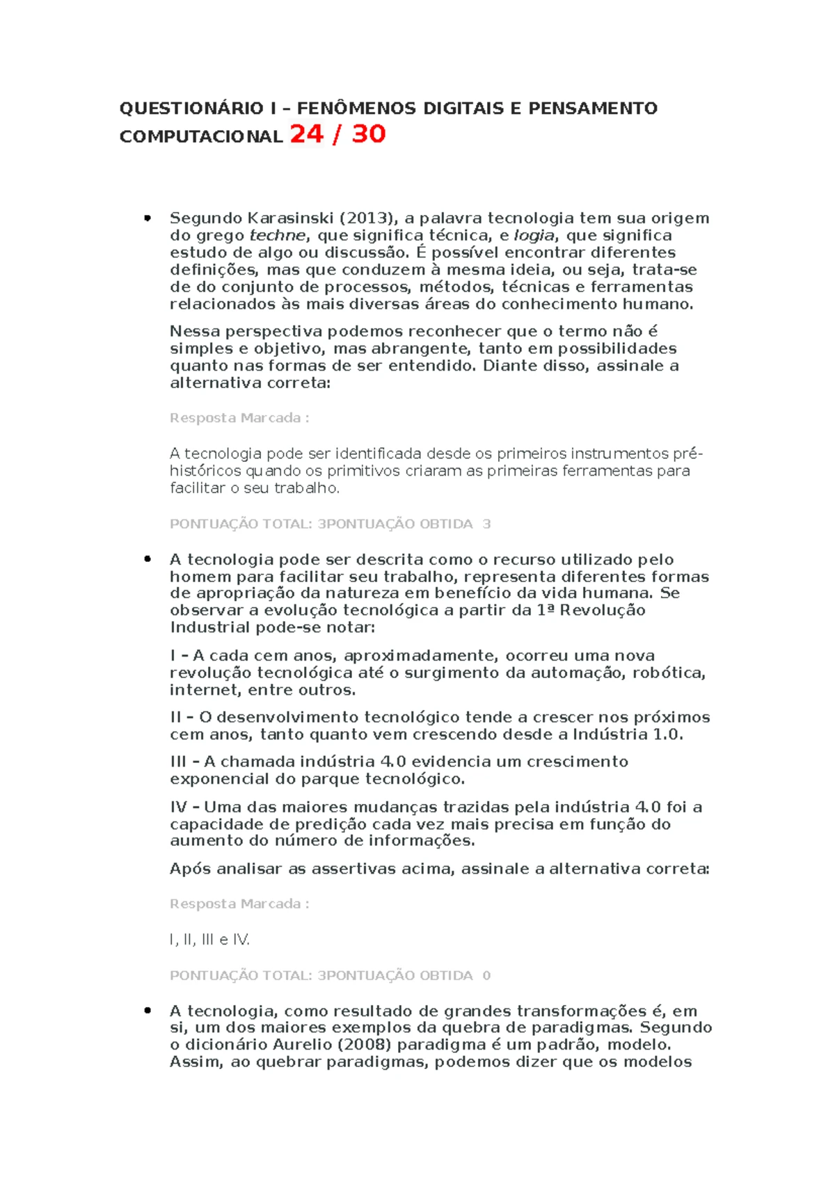 IAR manual de aplicacao e avaliacao Resumido - INSTRUMENTO DE A V A L I ...