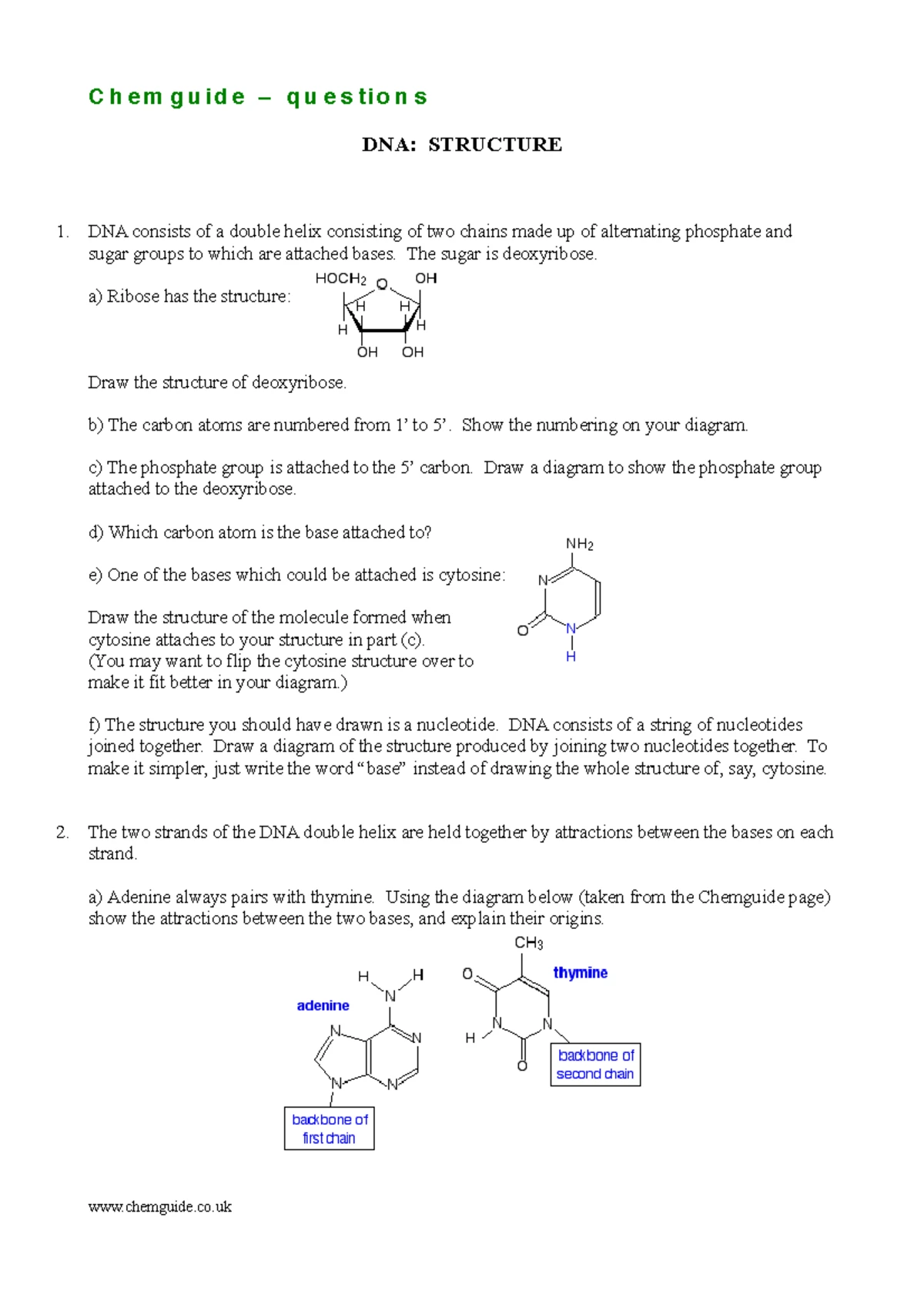 1 HWK EZ Isomerism Questions and Explanations - Studocu