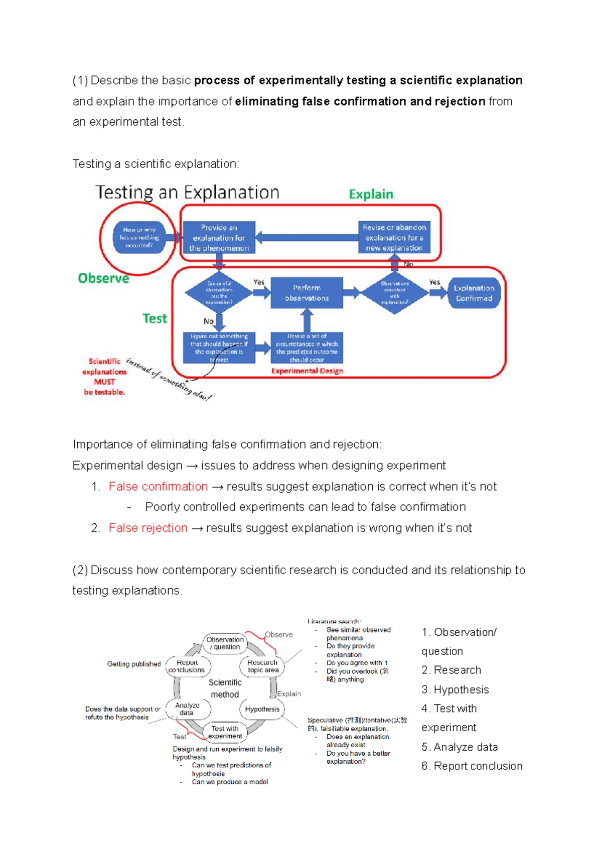 Personal Lecture 4: Understanding Experimental Design and Scientific ...