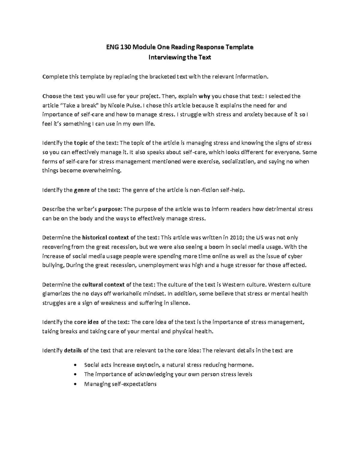 ENG 130 Module Four Preliminary Introduction Template-2 - ENG 130 ...
