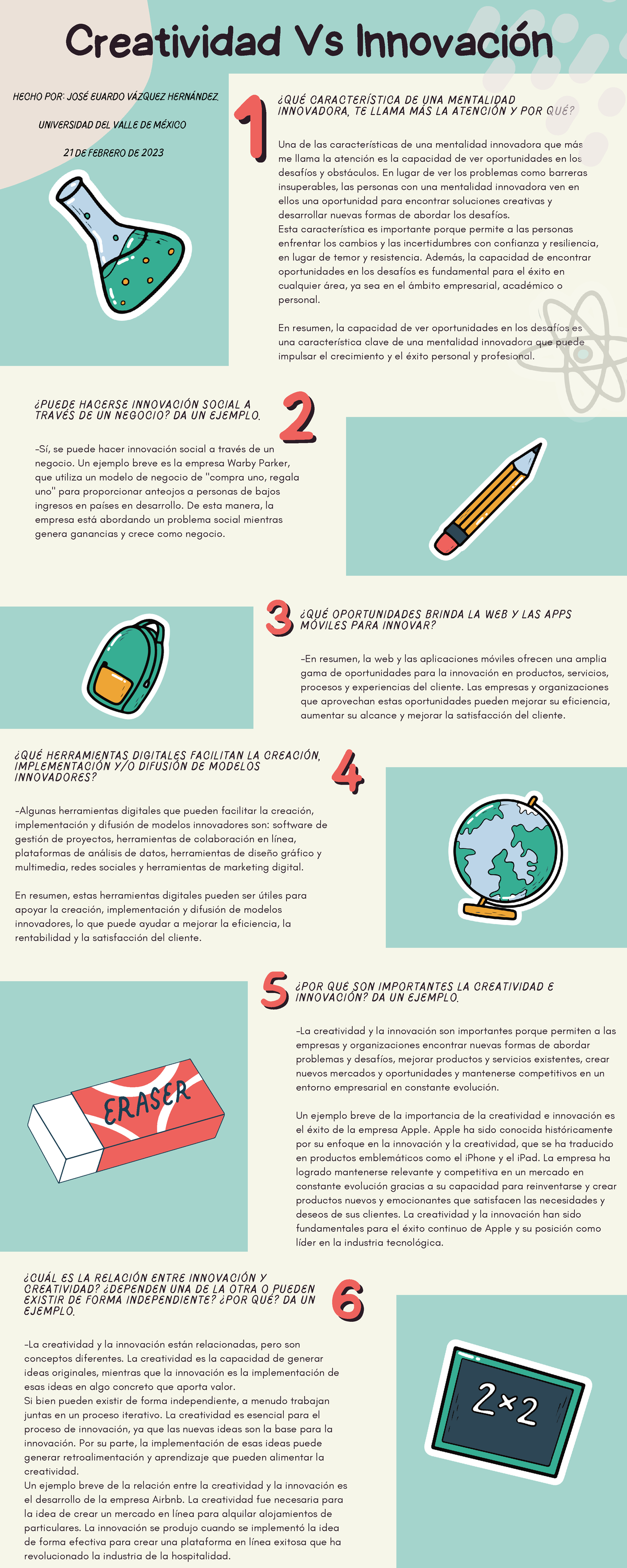 Infografia Creatividad E Innovacion JOSÉ Eduardo VH - ¿QUÉ