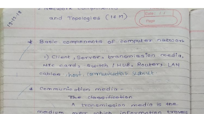 AESL Chapter 2 Part 1: Goals of Computer Networks - Studocu