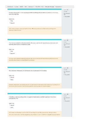 [Solved] The predetermined absorption rate is used to assign overheads ...