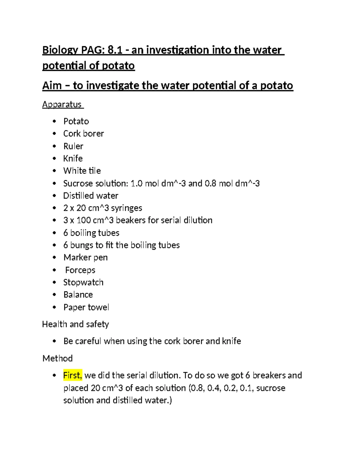 BTEC Level 3 Unit 6: Investigative Project Risk Assessment Guide - Studocu