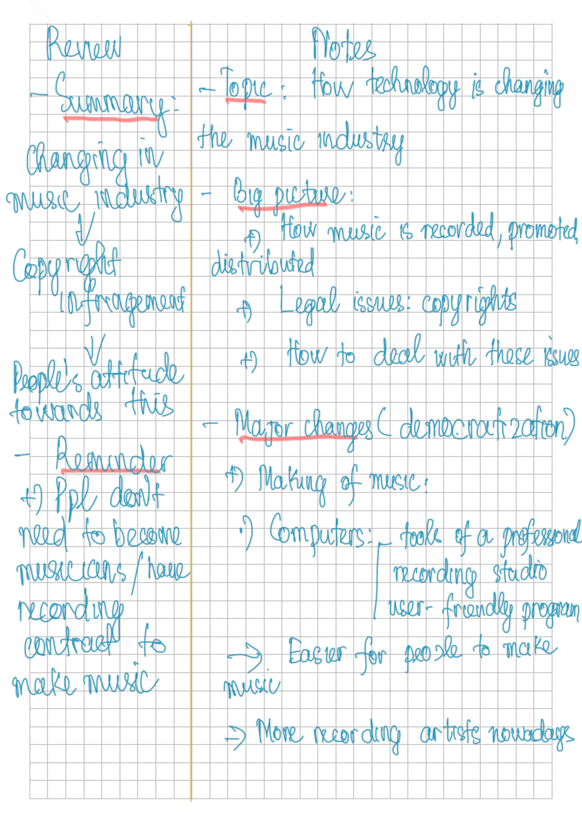 Note copyrights Il P - Note bài nghe - Revees Notes Summary: Topic: How ...