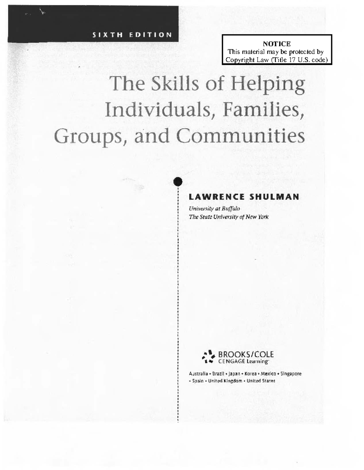 The Preliminary Phase of Social Work: Tuning In to Client & Self - Studocu