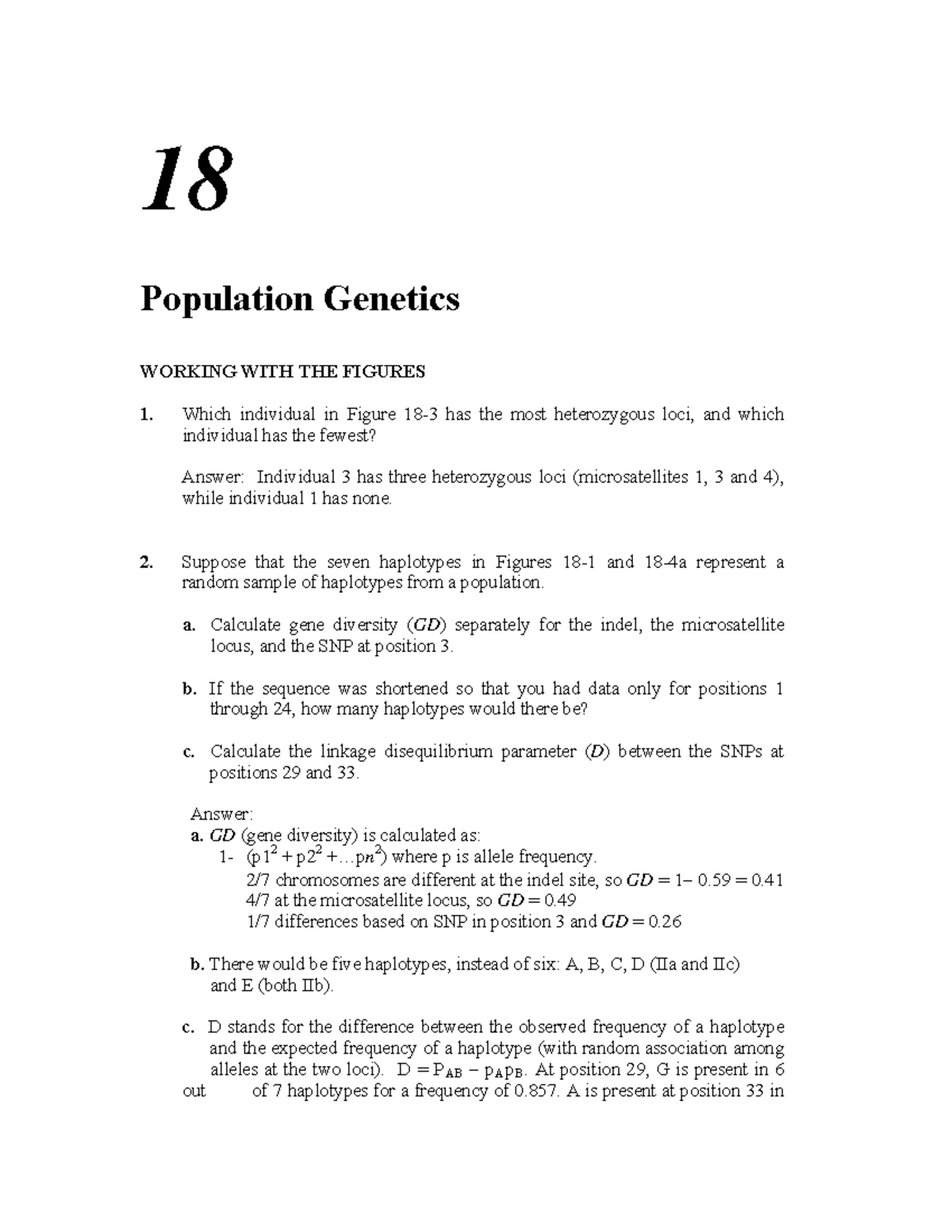 Solution Manual Introduction to Genetic Analysis, 10th Edition Chapter ...