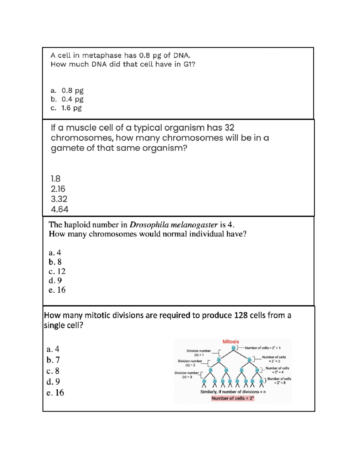 Gene302 (Practice Questions) - Comprehensive Review Guide - Studocu
