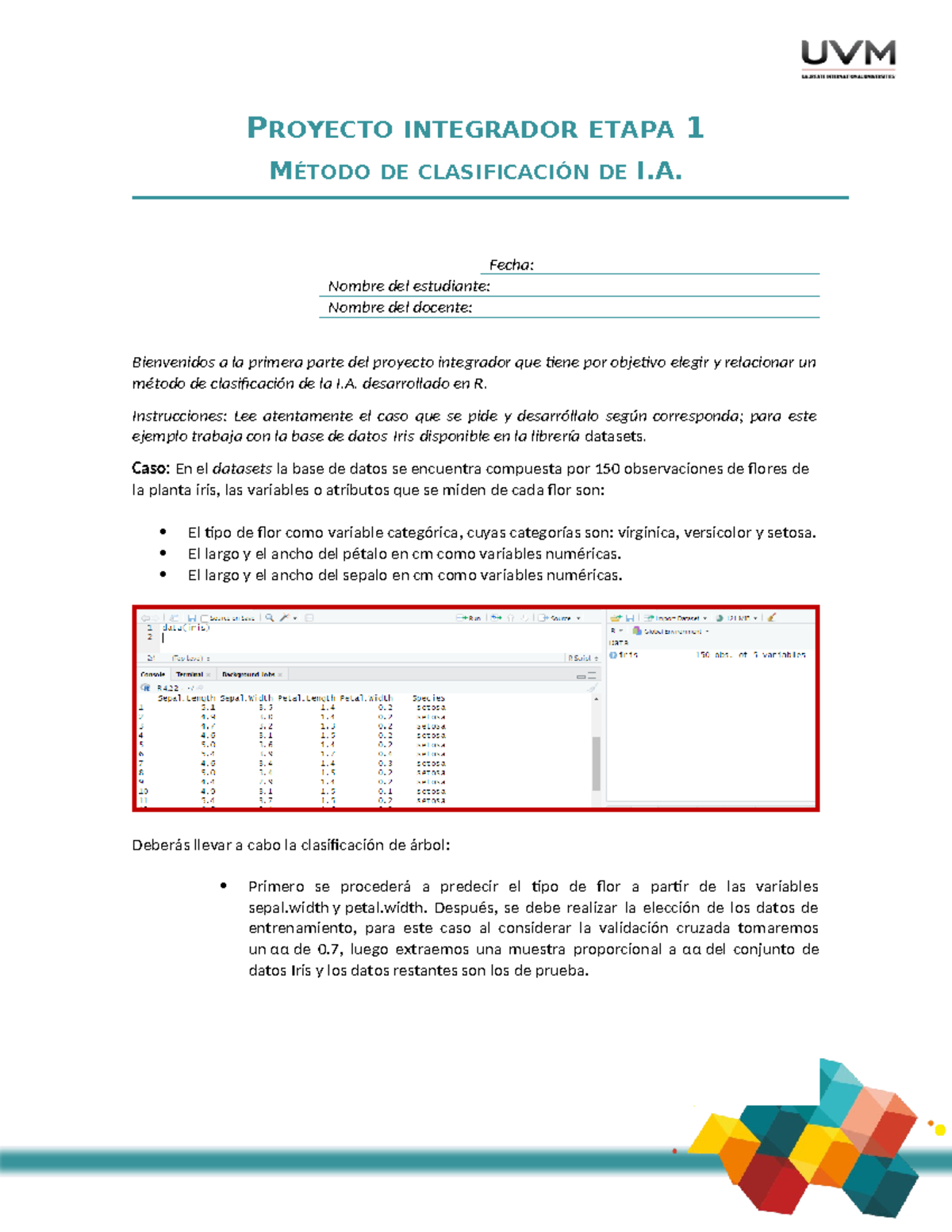 Proyecto integrador 1 - PROYECTO INTEGRADOR ETAPA 1 MÉTODO DE ...