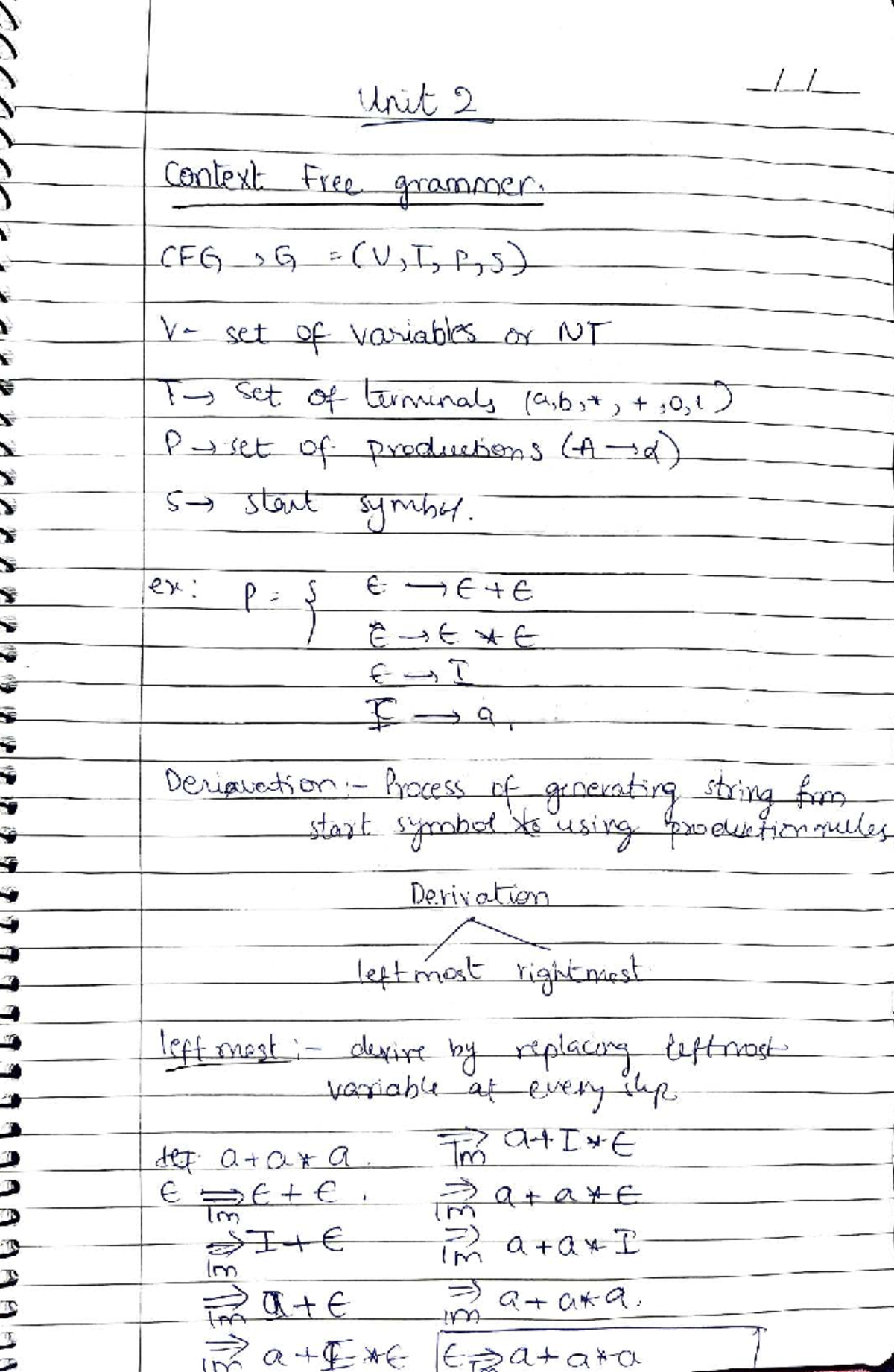 Unit 2 Course Notes: Key Concepts and Variables Analysis - Studocu