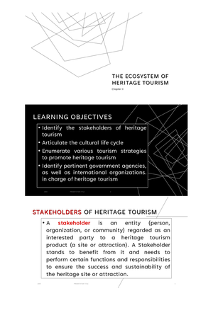 Module 3 Entrepreneurship in Tourism and Hospitality - Instructor ...