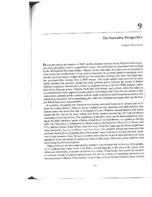 Rhetoric & Narrative Method Analysis: English 3060 Criticism Chart ...