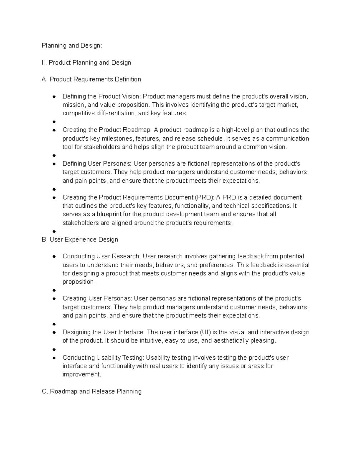 Product Management Notes: Key Concepts & Strategies - Studocu