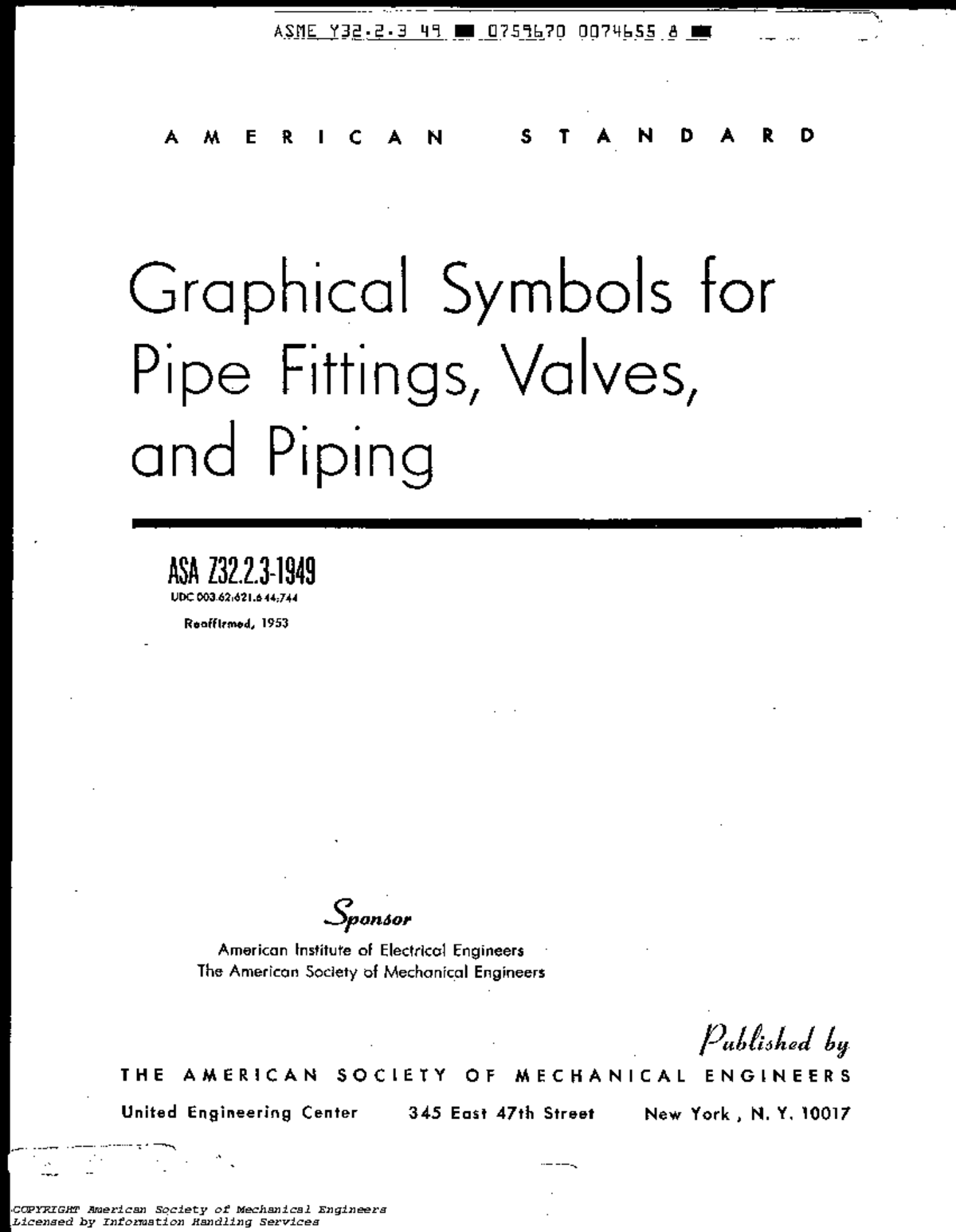 3-ANSI Piping Symbols - Lecture Notes on Graphical Standards - Studocu
