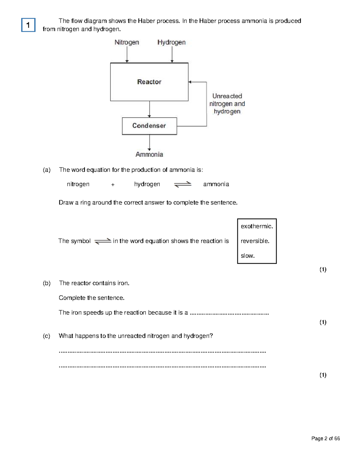 Haber Process: Ammonia Production from Nitrogen & Hydrogen (Chem 101 ...