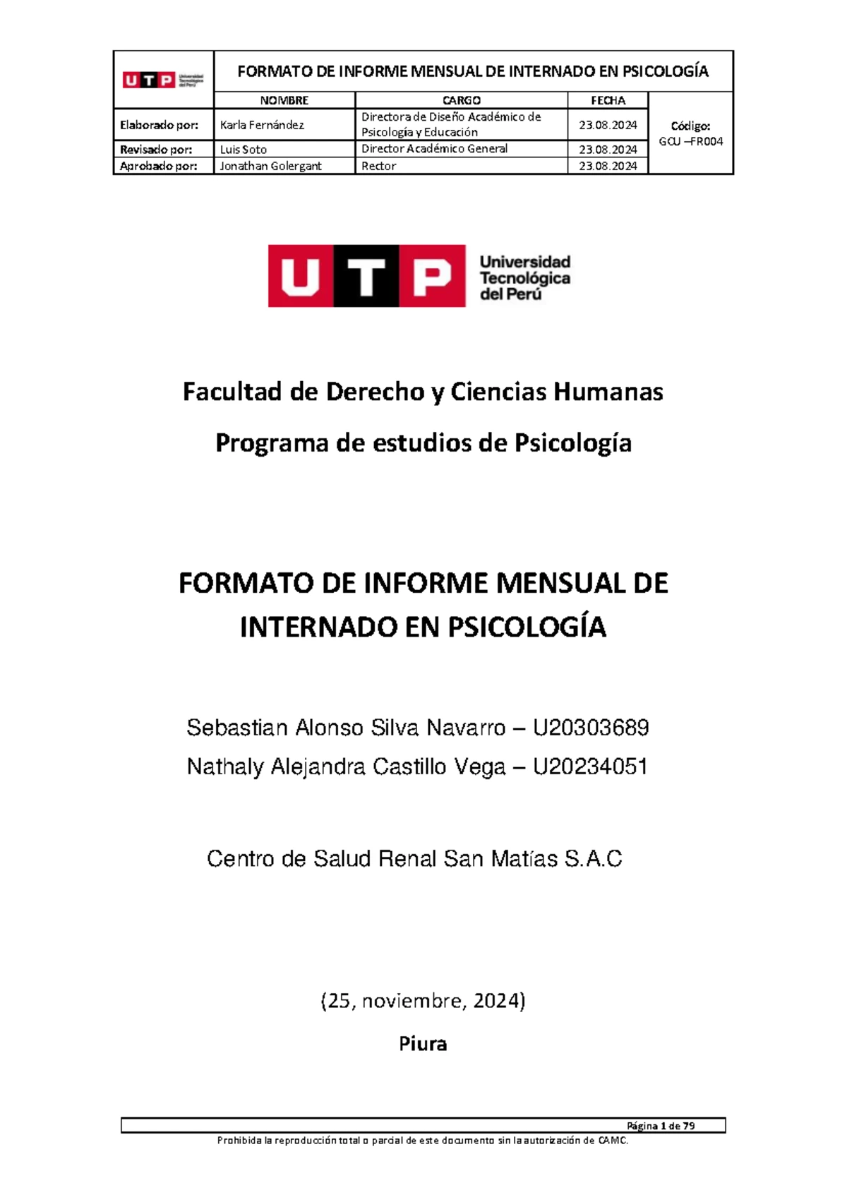 Examen de Internado en Talleres de Reforzamiento PSICOLOGÍA 2025 - Studocu