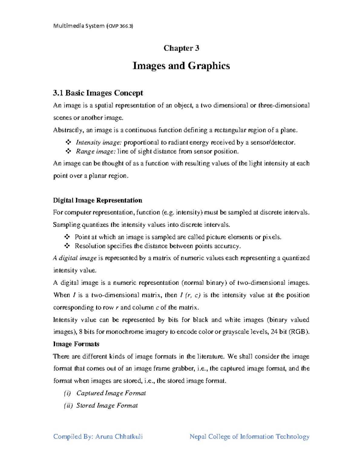 Chapter 3: Exploring Images and Graphics Concepts in Depth - Studocu