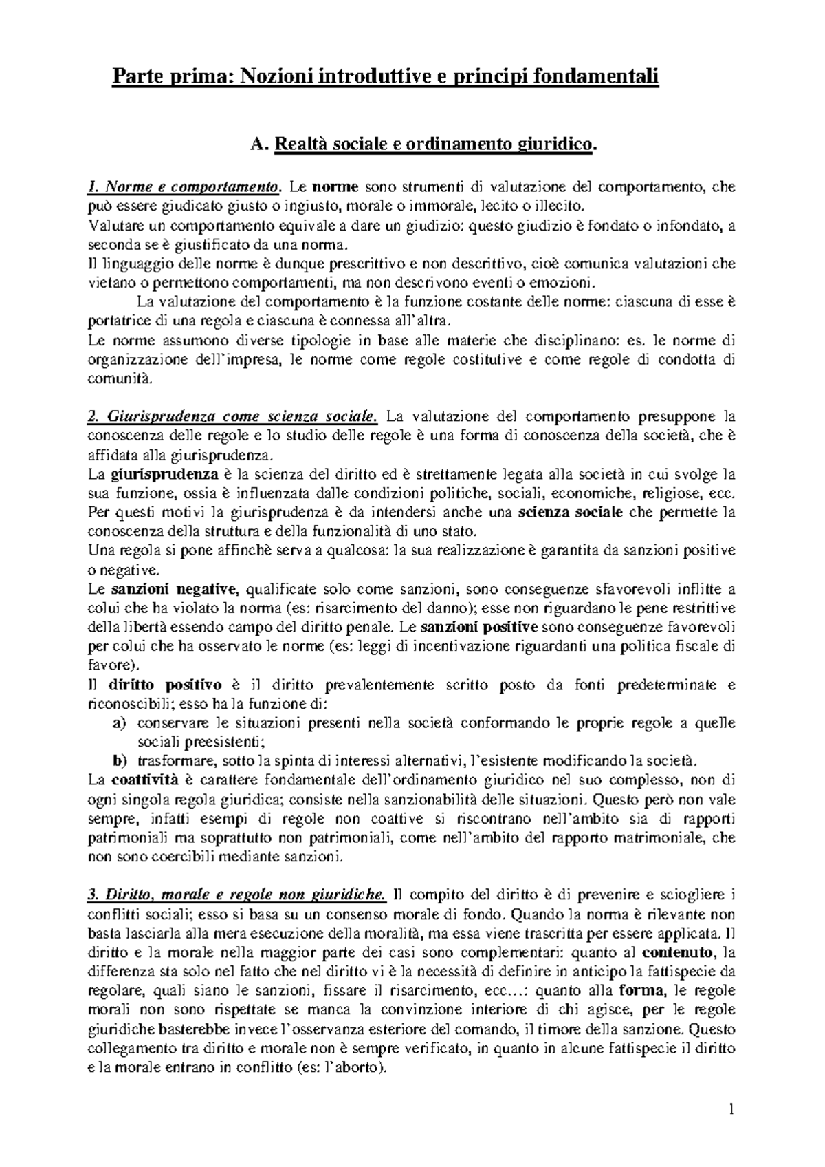 Riassunto Completo Diritto Privato per il Corso di Perlingieri - Document Preview