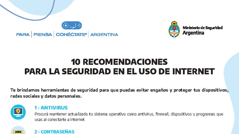 10 Recomendaciones de Seguridad en Internet para Proteger tus Datos ...