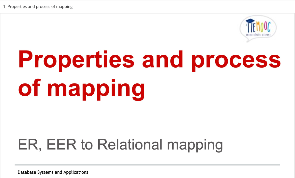 Mapping Properties and Processes: An In-Depth Study - Studocu