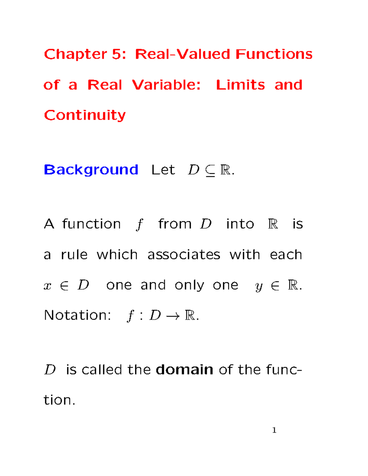 MATH 3333 CH5 - It's a mth materials for 300level students - Chapter 5 ...