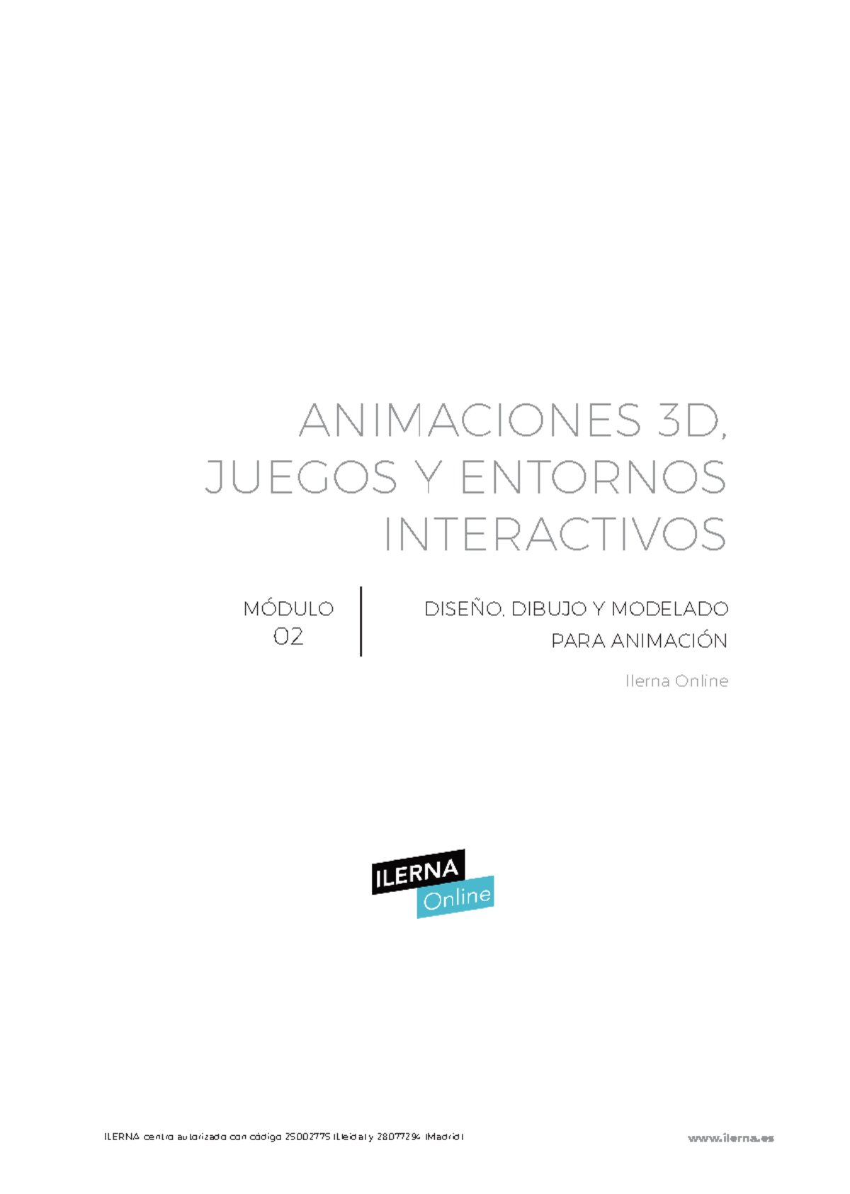 Material Didáctico: Diseño y Modelado para Animación A - Document Preview