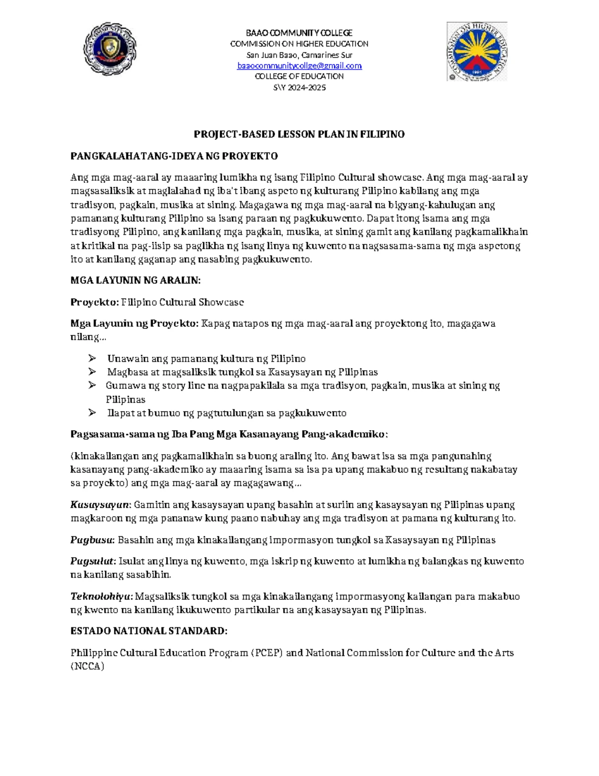 Reflection Paper on Facilitating Learner-Centered Teaching in BSED ...