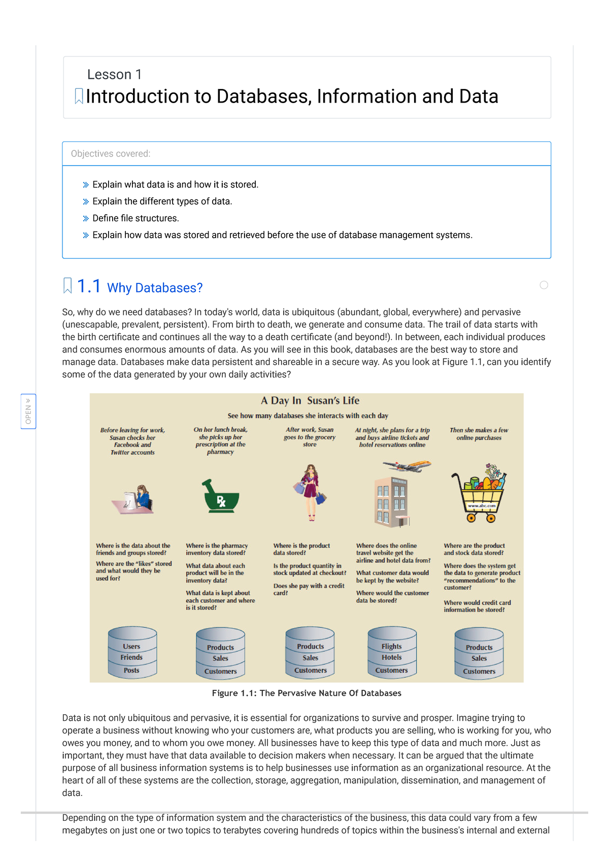 Lesson 1: Intro to Databases, Data Types, and File Structures ...