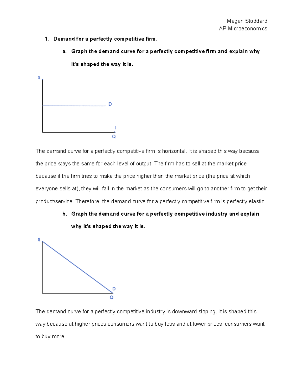 5.1.5 Practice - Demand & Supply in Perfect Competition (AP Micro ...