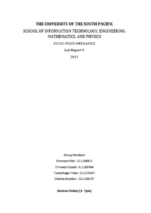 Problem on Submerged and Curved Surface - MM 222 Fluid Mechanics ...