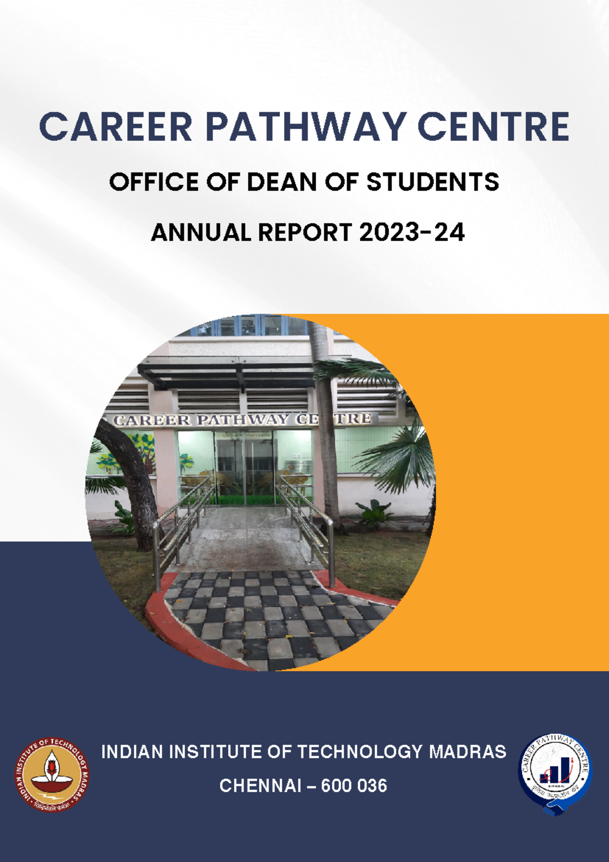CPC Annual Report 2023-24: Career Pathway Centre at IIT Madras - Studocu