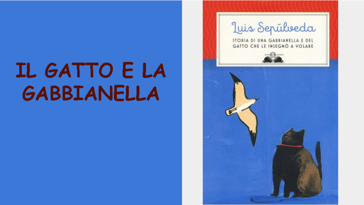 Storia DI UNA Gabbianella E DEL Gatto CHE GLI Insegnò A Volare - IL ...