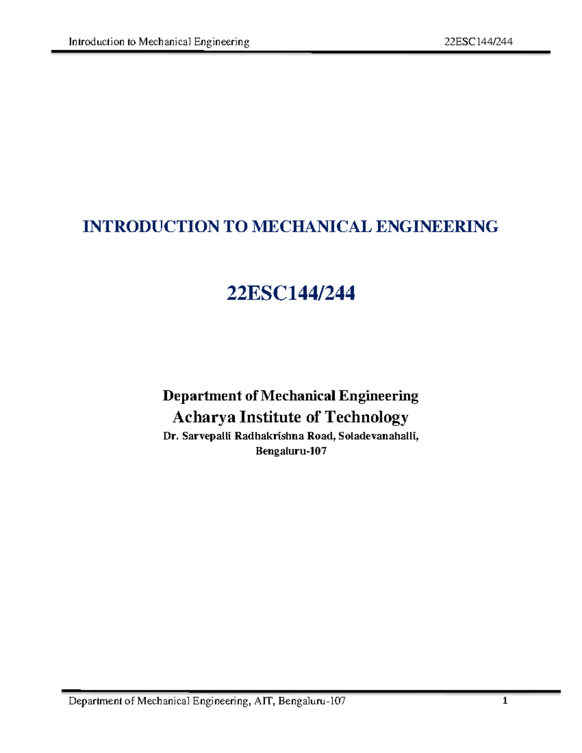 IME- Comprehensive Notes on 5 Modules in Mechanical Engineering - Studocu