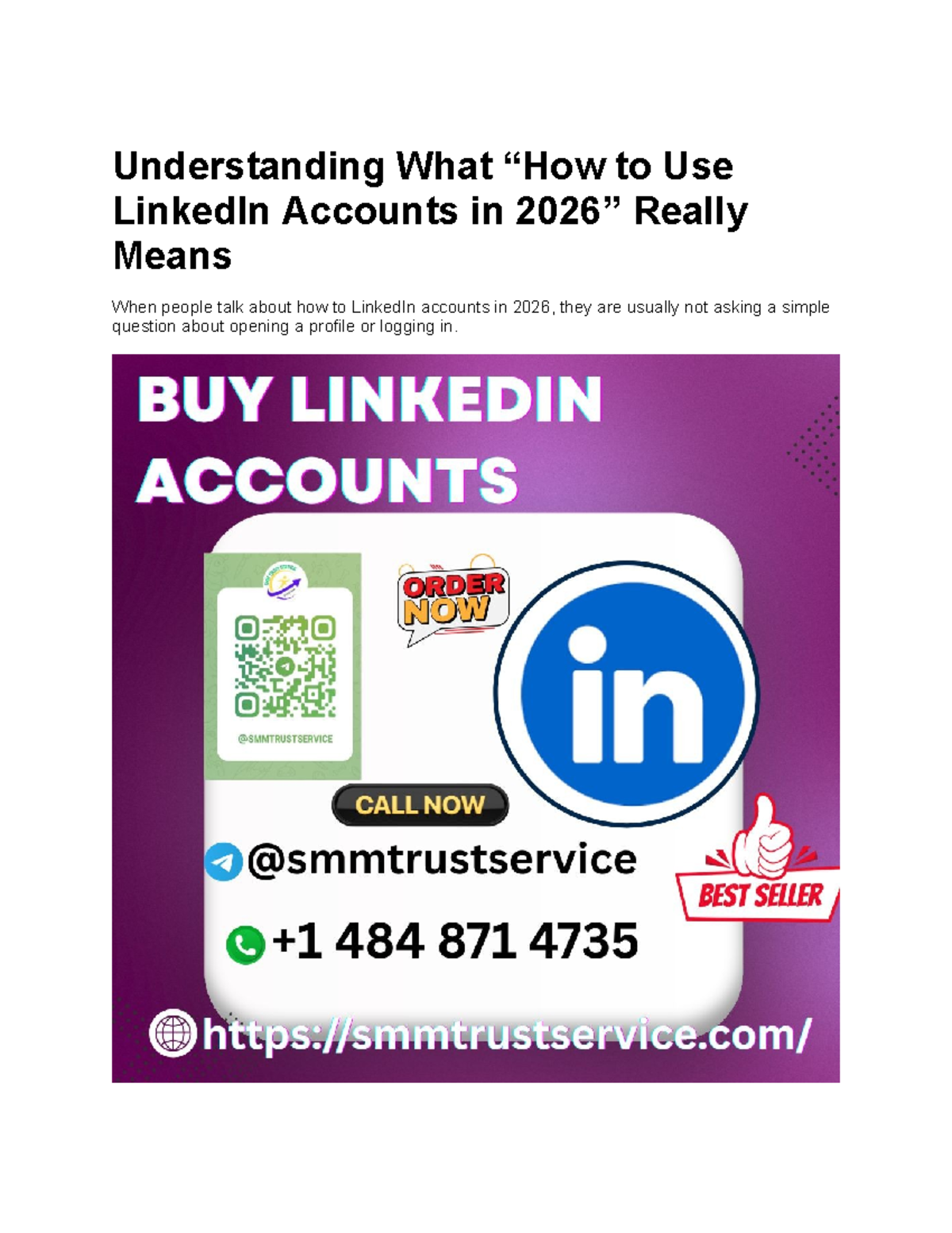 2026's Guide to Swift LinkedIn Account Acquisition Strategies - Studocu