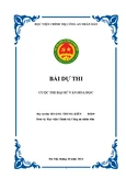 Bài Dự Thi Đại Sứ Văn Hóa Đọc - Ý Nghĩa Danh Dự CAND