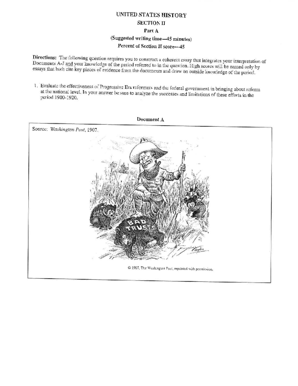 Progressive Era Reformers & Government: Effectiveness Analysis (USHIST ...
