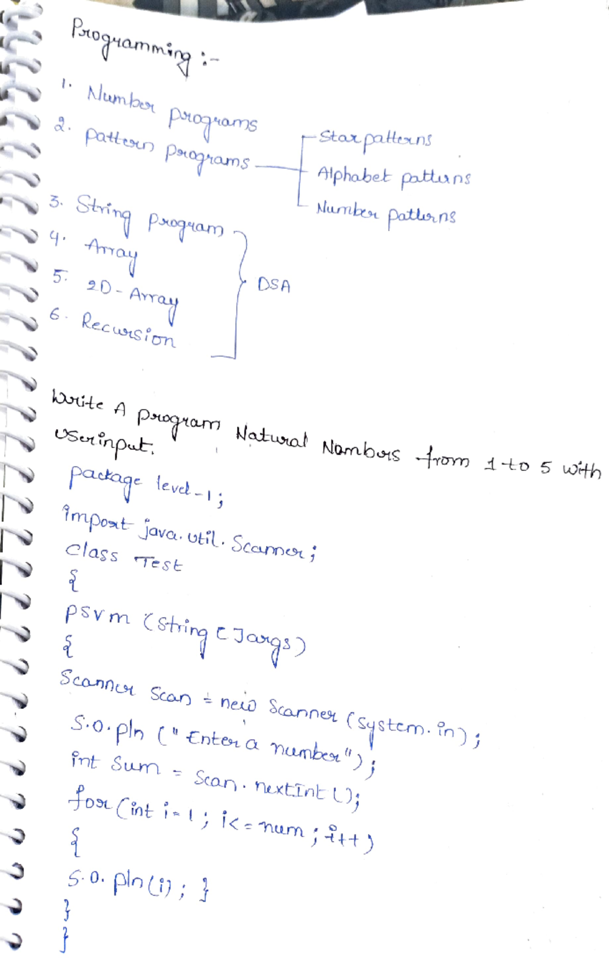Qspyprogramming - Programming - Programming 1. 2. Number programs Star ...