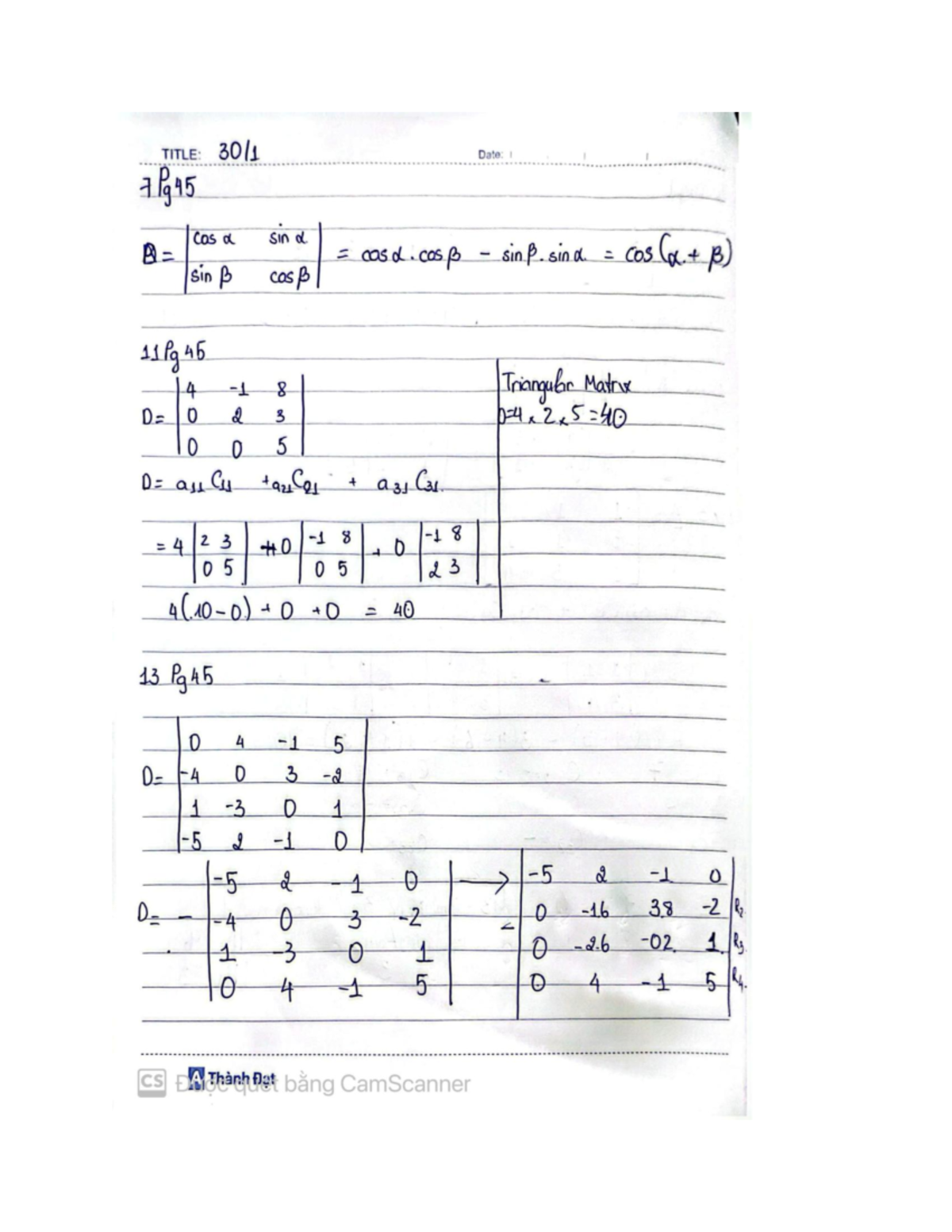 Final Exam Review for Course 123: Advanced Calculus Concepts - Studocu