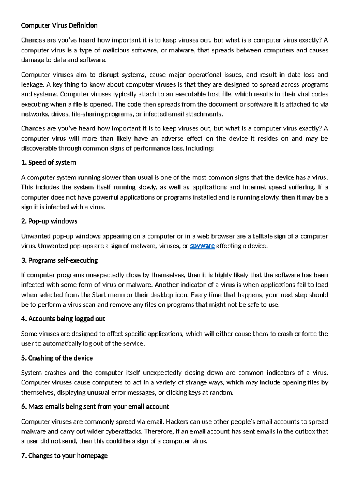 Computer Virus Overview: Definition, Types, and Protection Strategies ...
