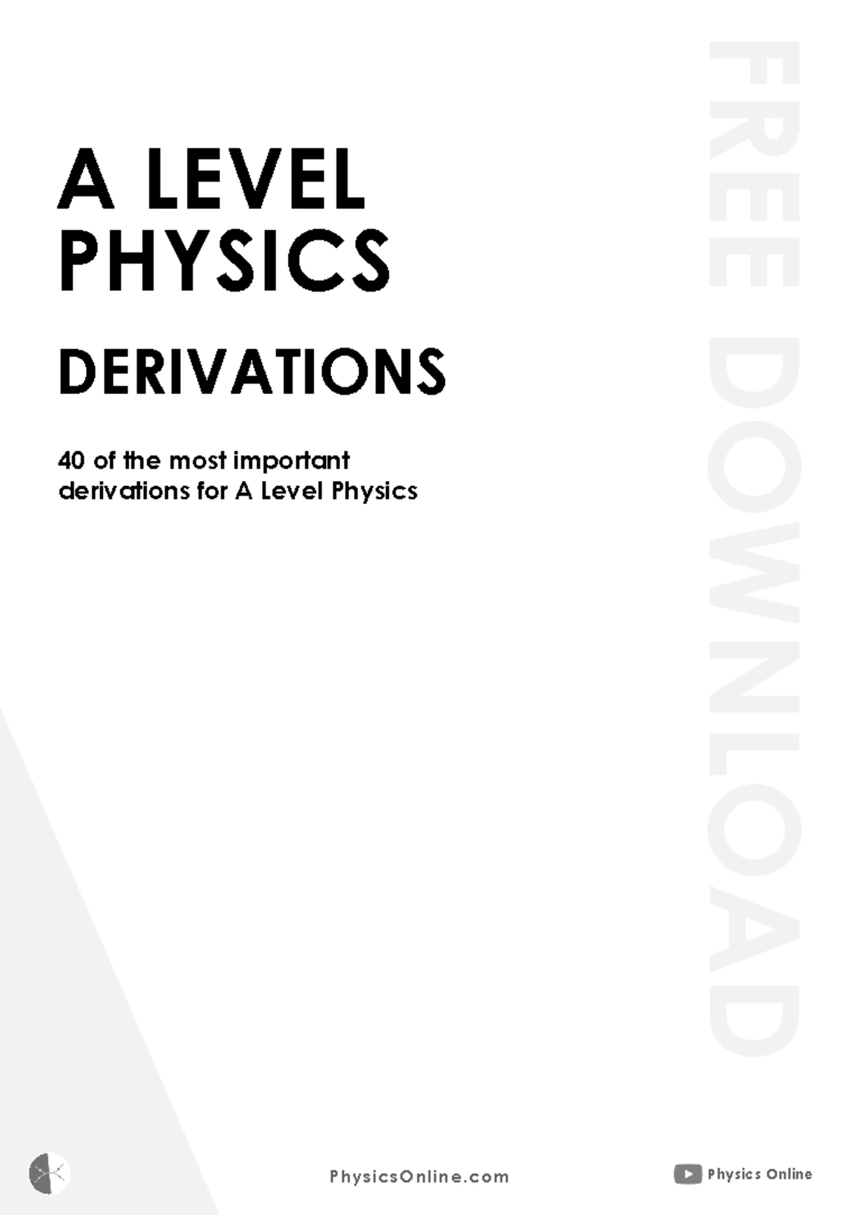 (Foundation; Higher) equations sheet - June 2022 - Physics Equations ...