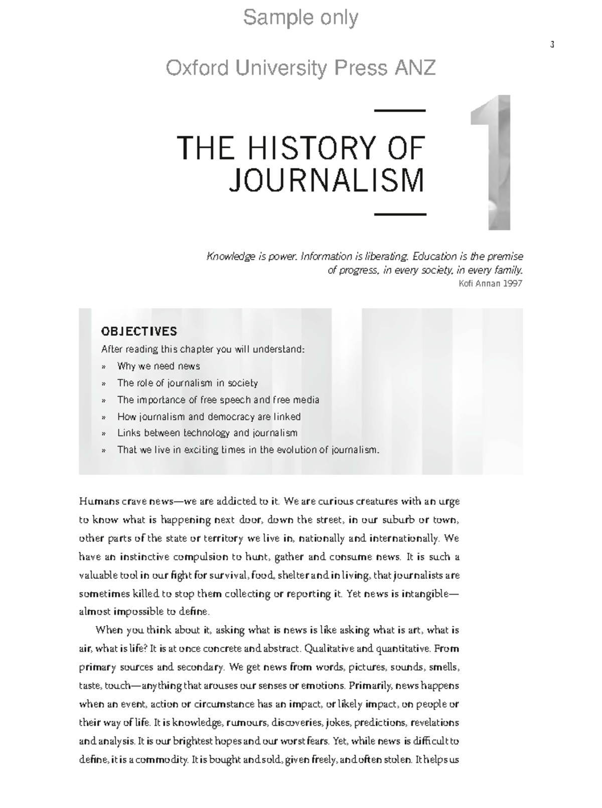 History of Journalism: Evolution and Impact on Society - Studocu