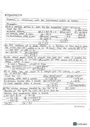 Cam Scanner 03 18 2024 18 - DYNAMICS Dynamics is concerned with the ...