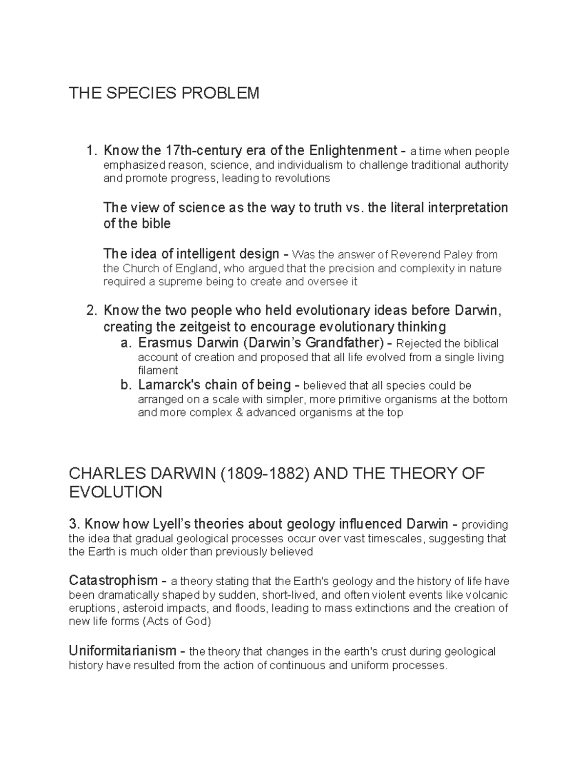 Darwin's Evolutionary Theory & Comparative Psychology Overview (PSY 101 ...