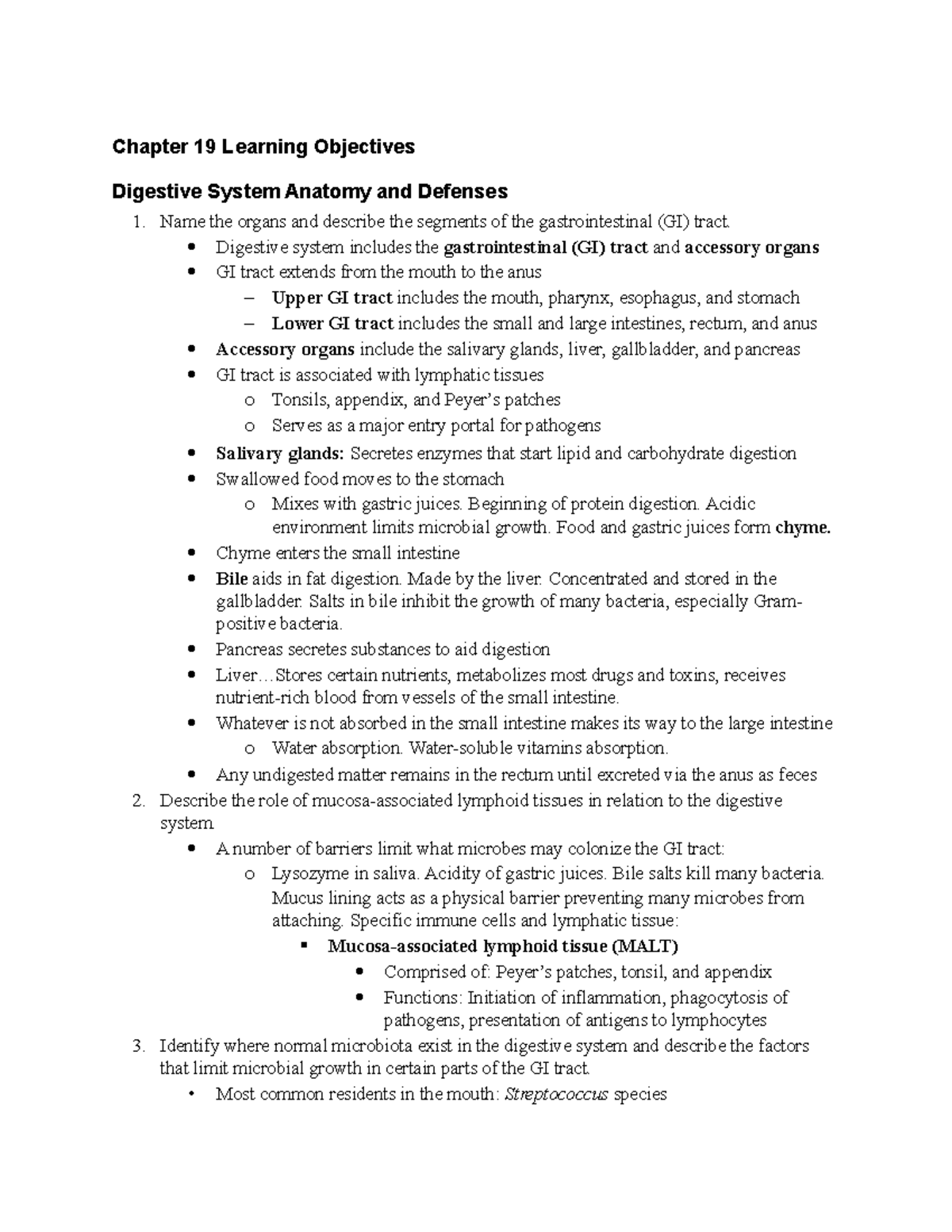 Chapter 19 Learning Objectives - Chapter 19 Learning Objectives ...