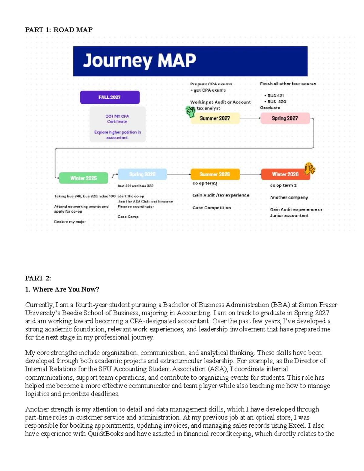 BUS 300 Personal Development Plan: Roadmap to Accounting Success - Studocu