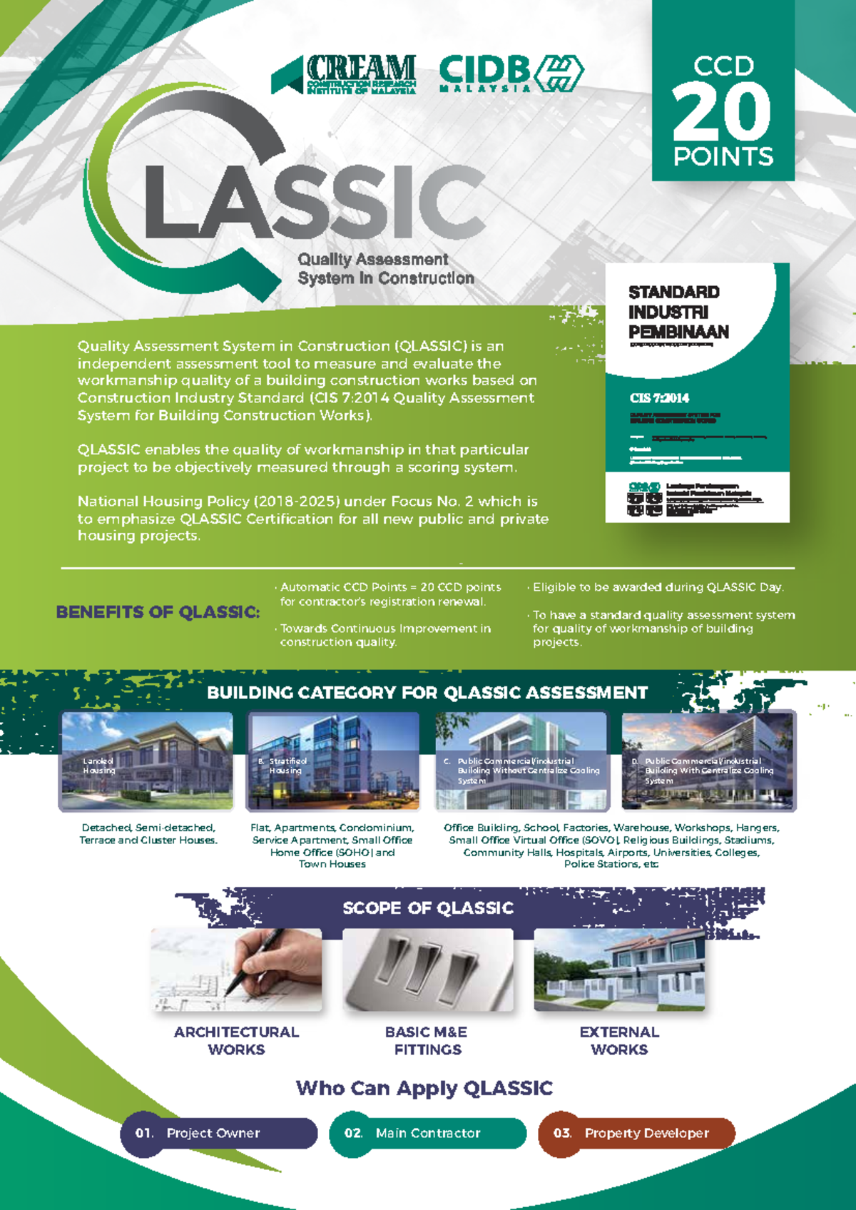 Brosur Qlassic 2021 - Who Can Apply QLASSIC 01. Project Owner 02. Main ...