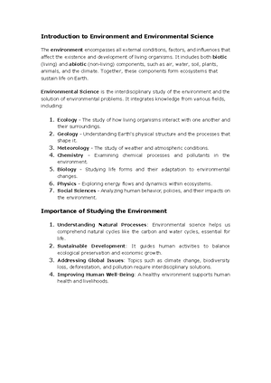 Comprehensive Science Module - Comprehensive Science Module Module 1 ...