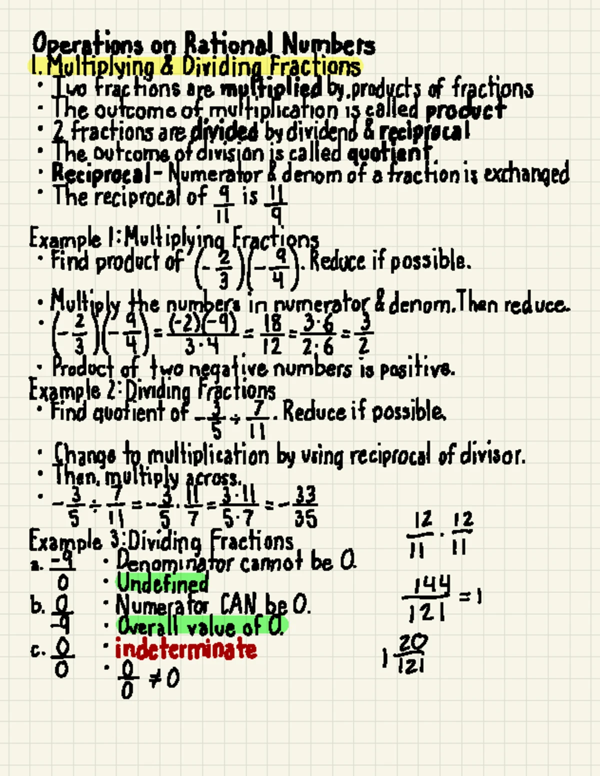 MATH 116 - 1 - Overview of Learning Materials 1: Whole Numbers, Decimal ...